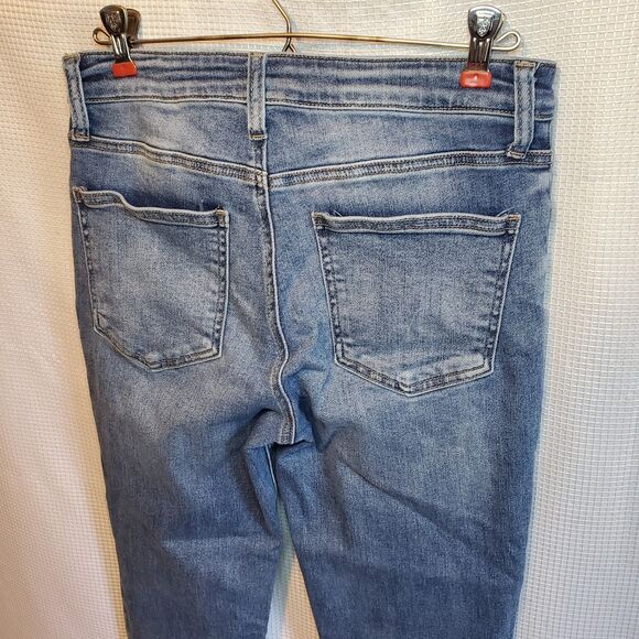 KUT From The Kloth Rachael  Fab Ab Mom Jeans Sz 4 High Rise Ankle Crop - Picture 6 of 8
